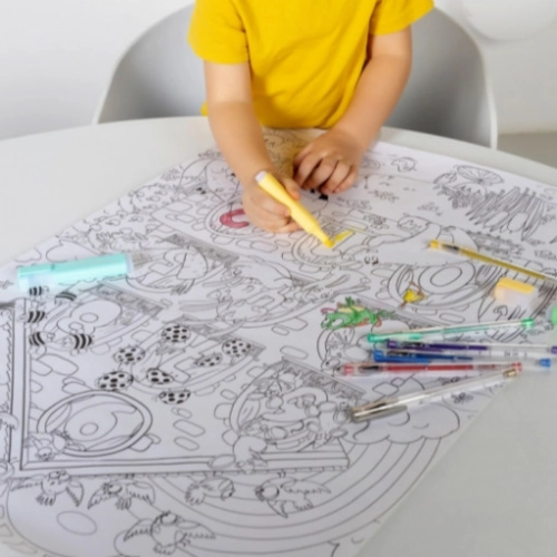 Kolorowanka w rolce Numery 300947